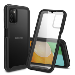 Heavy-Duty Case with Built-in Screen Protector for Samsung Galaxy A03s