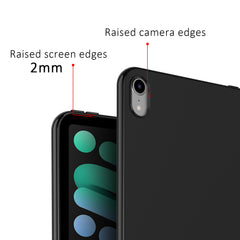 Matte Black Flex-Gel Silicone TPU Case for iPad mini (2020, 6th Generation)