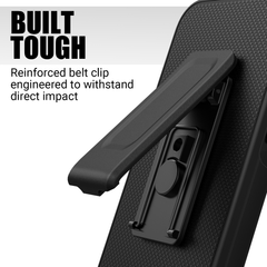 Holster Case with Belt Clip for iPhone 15 Plus