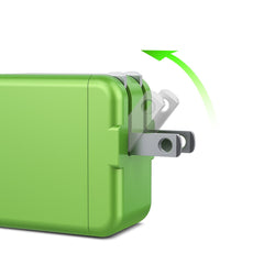 Fast Charger for iPhone 15/Pro/Max/Plus, iPad Air, iPad Pro, Mini 6 (USB-C) Green