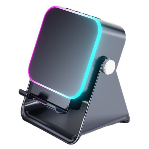 5-in-1 Induction Phone Speaker Stand — No Pairing Needed