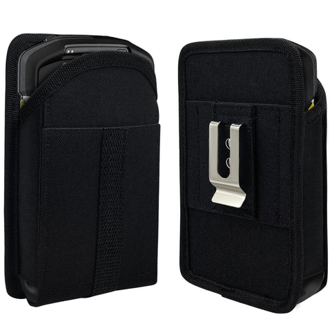 Zebra Scanner Holster Carrying Case Pouch for Zebra TC77, TC70, TC70x, TC75, TC75x, M60, MC67, Honeywell CN75 Rugged Barcode Scanner Holder with Metal Belt Clip