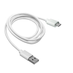 3ft Micro USB Cable for Motorola, Samsung, LG, BLU, Kyocera (White)