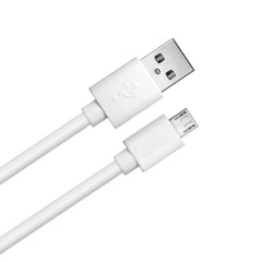 3ft Micro USB Cable for Motorola, Samsung, LG, BLU, Kyocera (White)