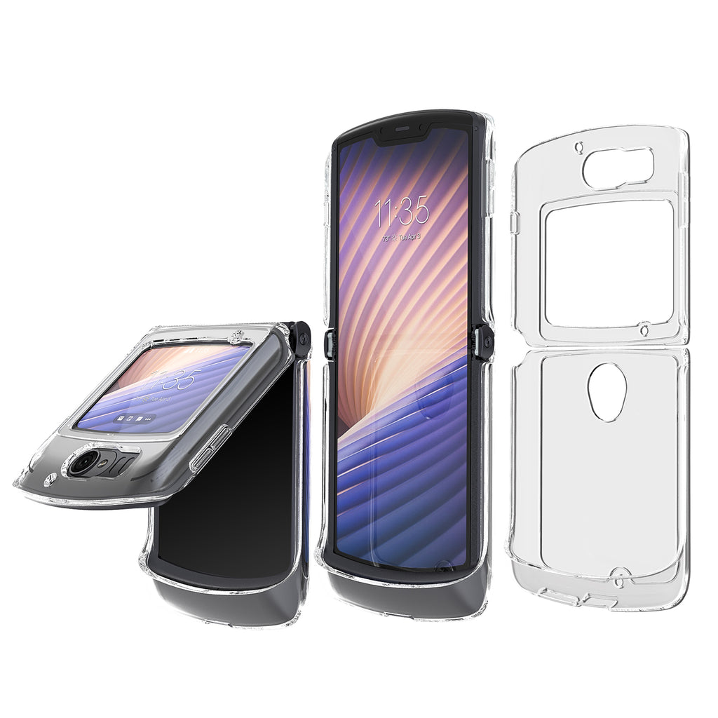 Clear Hard Case Cover for Motorola RAZR 5G (2020) – Cbus Wireless