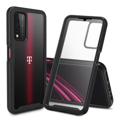 Heavy-Duty Case with Built-in Screen Protector for T-Mobile Revvl V+ 5G