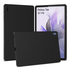 Flex-Gel Silicone TPU Case for Samsung Galaxy Tab S7 FE (Matte Black)