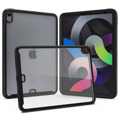 Heavy Duty Case with Built-in Screen Protector for Apple iPad Air 4th Generation (2020) - Full Body (Black)