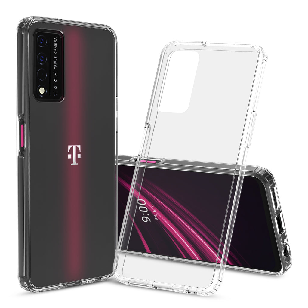 Clear Flex-Gel Case Case Cover for T-Mobile Revvl V+ 5G
