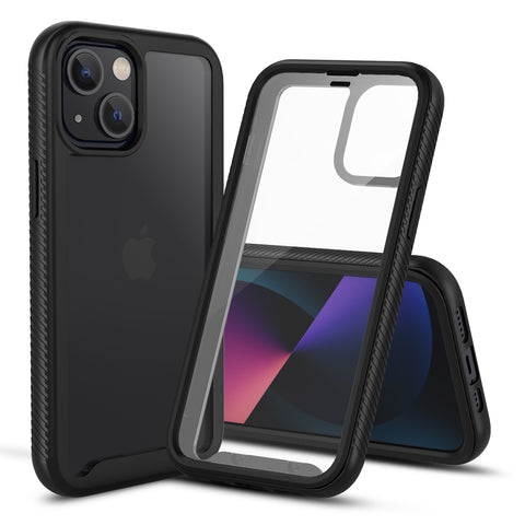 Heavy-Duty Case with Built-in Screen Protector for iPhone 13