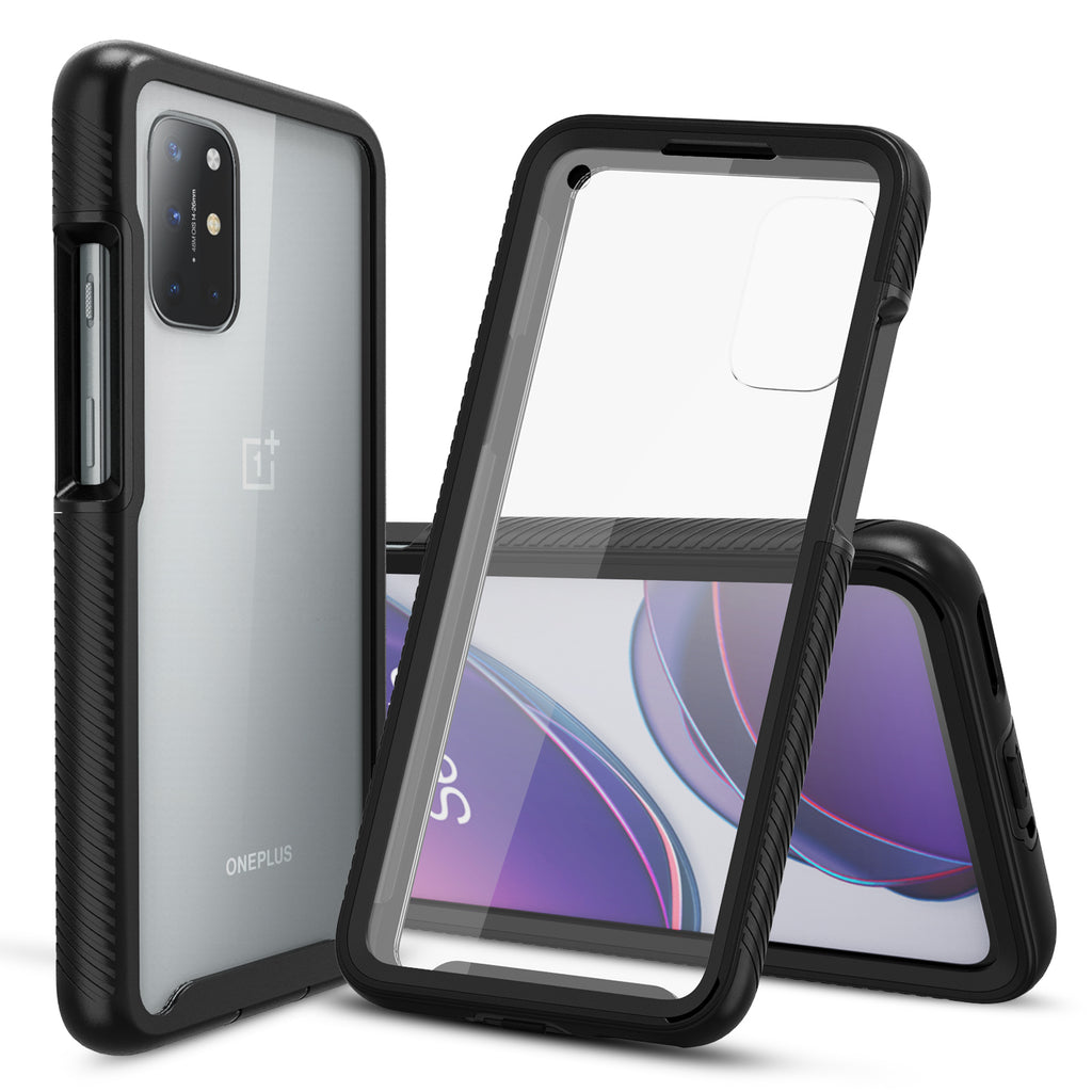 Heavy-Duty Case with Built-in Screen Protector for OnePlus 8T+ 5G