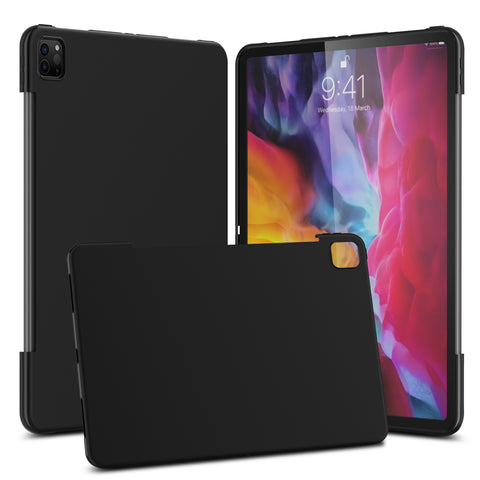 Matte Black Flex-Gel Silicone TPU Case for iPad Pro 11" (2020)