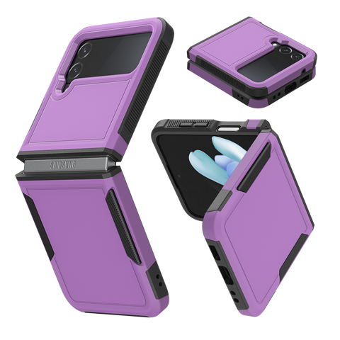 Grip Case for Samsung Galaxy Z Flip 4 (Purple)