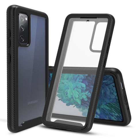 Heavy-Duty Case with Built-in Screen Protector for Samsung Galaxy S20 FE