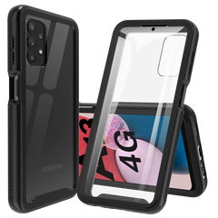 Heavy-Duty Case with Built-in Screen Protector for Samsung Galaxy A13 4G