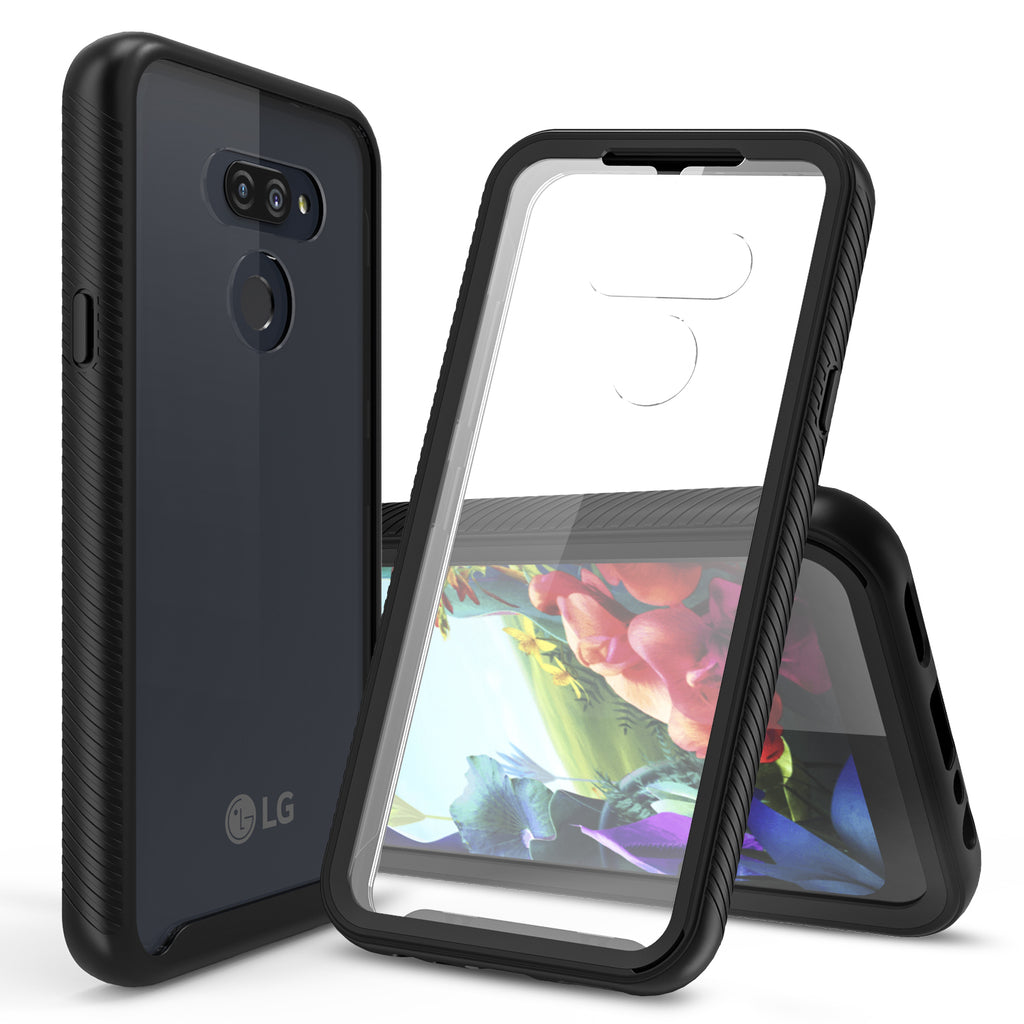 Heavy Duty Case Built-in Screen Protector for LG Xpression Plus 3