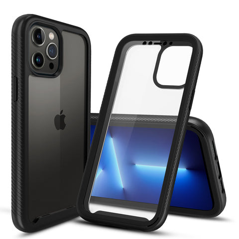 Heavy-Duty Case with Built-in Screen Protector for iPhone 13 Pro