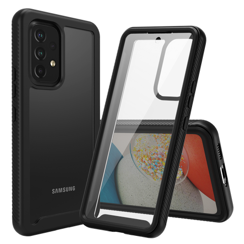 Heavy-Duty Case with Built-in Screen Protector for Samsung Galaxy A53 5G