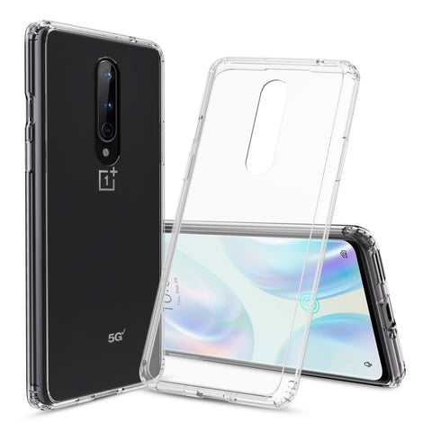 Clear Hard Case Cover for OnePlus 8 UW (Verizon)