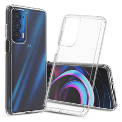 Clear Hard Case Cover for Motorola Edge 5G (2021)