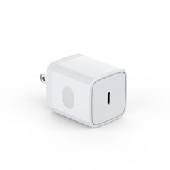 20W USB-C Fast Charger Power Block (White)