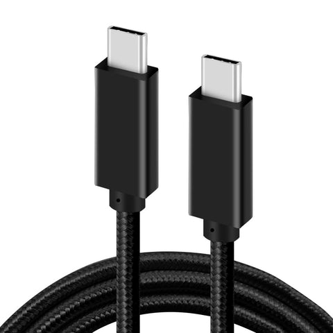 6ft 100W USB-C 3.2 Gen 2 Cable - Double Braided Nylon Cord