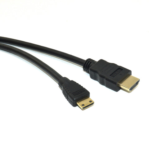 10ft HDMI to Mini HDMI Cable for Nikon, Canon Digital Cameras
