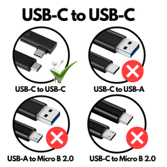 15ft Professional Camera Tethering Cable USB-C to C for Sony Alpha A7 IV, A7R IV, A7/A7S/A7R III, Nikon Z7/Z6/Z5 II, Canon EOS R5/R5C/R6