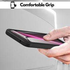 Heavy-Duty Case with Built-in Screen Protector for T-Mobile Revvl 6 5G