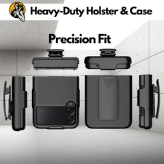 Holster Case with Belt Clip for Samsung Galaxy Z Flip3 5G