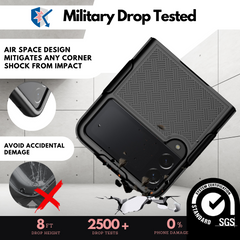 Holster Case with Belt Clip for Samsung Galaxy Z Flip3 5G