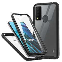 Heavy-Duty Case with Built-in Screen Protector for TCL 30 XE 5G