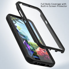 Heavy Duty Case Built-in Screen Protector for LG Premier Pro Plus