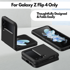 Grip Case for Samsung Galaxy Z Flip 4 (Black)