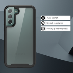 Heavy-Duty Case with Built-in Screen Protector for Samsung Galaxy A35