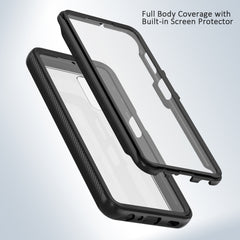 Heavy Duty Case Built-in Screen Protector for Samsung Galaxy A32 5G - Full Body (Black)