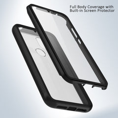 Heavy-Duty Case with Built-in Screen Protector for T-Mobile Revvl 5G