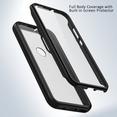 Heavy-Duty Case with Built-in Screen Protector for Motorola Moto E (2020)