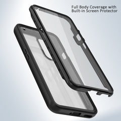 Heavy Duty Case Built-in Screen Protector for OnePlus 9 - Full Body (Black)