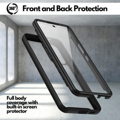 Heavy-Duty Case with Built-in Screen Protector for Samsung Galaxy A53 5G