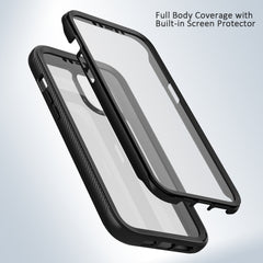 Heavy-Duty Case with Built-in Screen Protector for iPhone 13 Pro