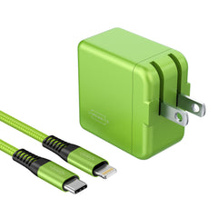 Limebrite 20W iPhone & iPad Compatible Fast Charger and 10ft USB Cable