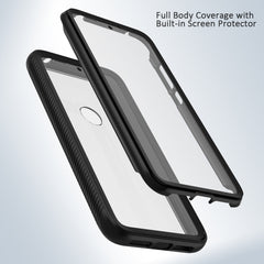 Heavy-Duty Case with Built-in Screen Protector for T-Mobile Revvl 4