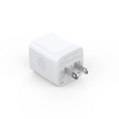 20W USB-C Fast Charger Power Block (White)