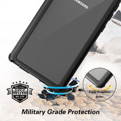 Heavy-Duty Case with Built-in Screen Protector for Samsung Galaxy Note20 Ultra 5G