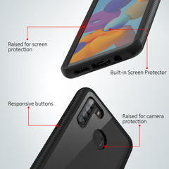 Heavy-Duty Case with Built-in Screen Protector for Heavy-Duty Case for Samsung Galaxy A21