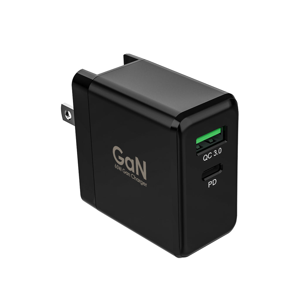 65W GaN USB-C PD Power Wall Charger