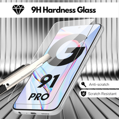 [2 Pack] Tempered Glass Screen Protector for BLU G91 Pro