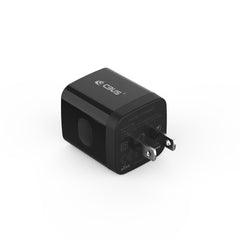 Fast Charger Cube Wall Power Adapter for Apple iPhone 12, 12 Pro, 12 Pro Max, 12 mini (Black)