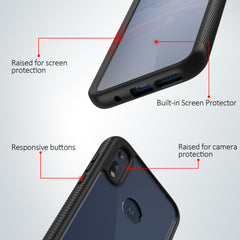Heavy-Duty Case with Built-in Screen Protector for Motorola Moto E (2020)